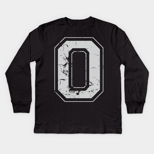 Initial Letter O Gray Jersey Sports Athletic Player